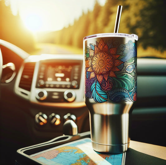 Adventure Awaits: Discover Why This 40oz Stainless Steel Mug is Your New Essential Travel Companion! - BeautiMass