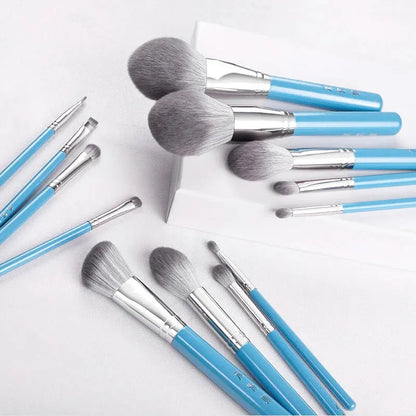 13pcs Makeup Brush Set&Kit Super Soft Fiber - BeautiMass