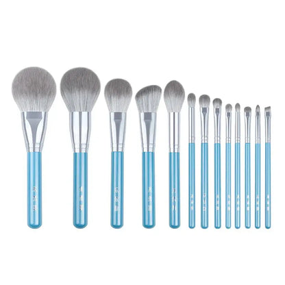 13pcs Makeup Brush Set&Kit Super Soft Fiber - BeautiMass