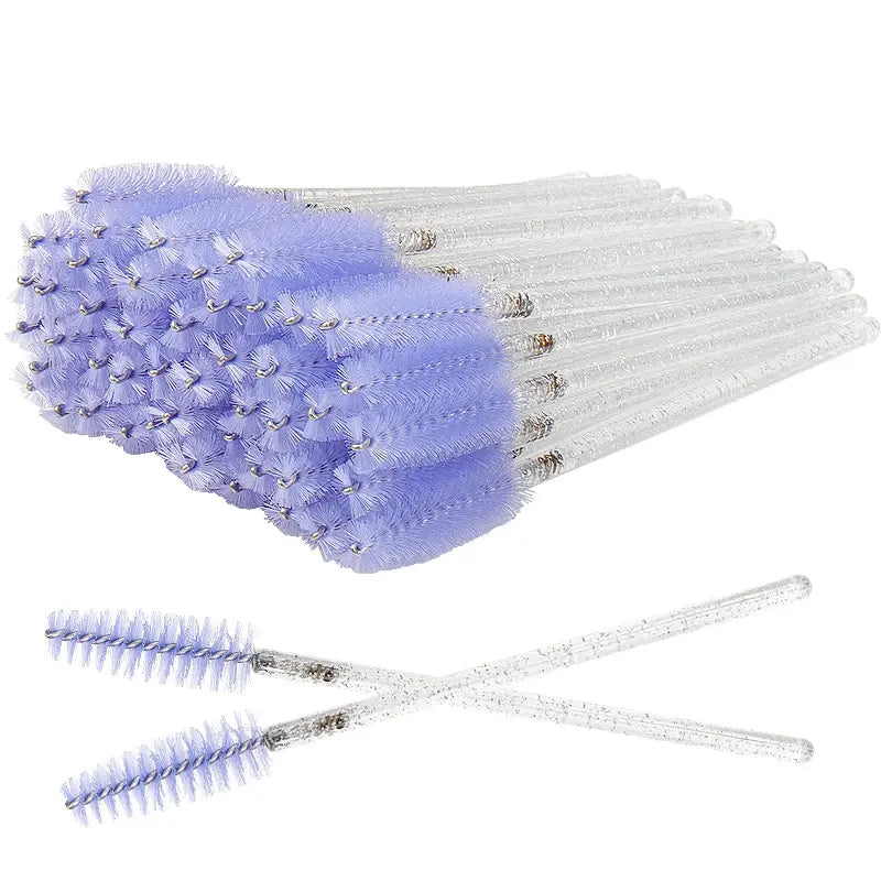 50 Pcs Cosmetic Eyelash Brush Eye Lash Makeup - BeautiMass