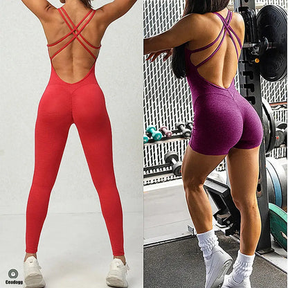 Active Wear Gym Yoga Set Women Fitness Scrunch Legging - BeautiMass