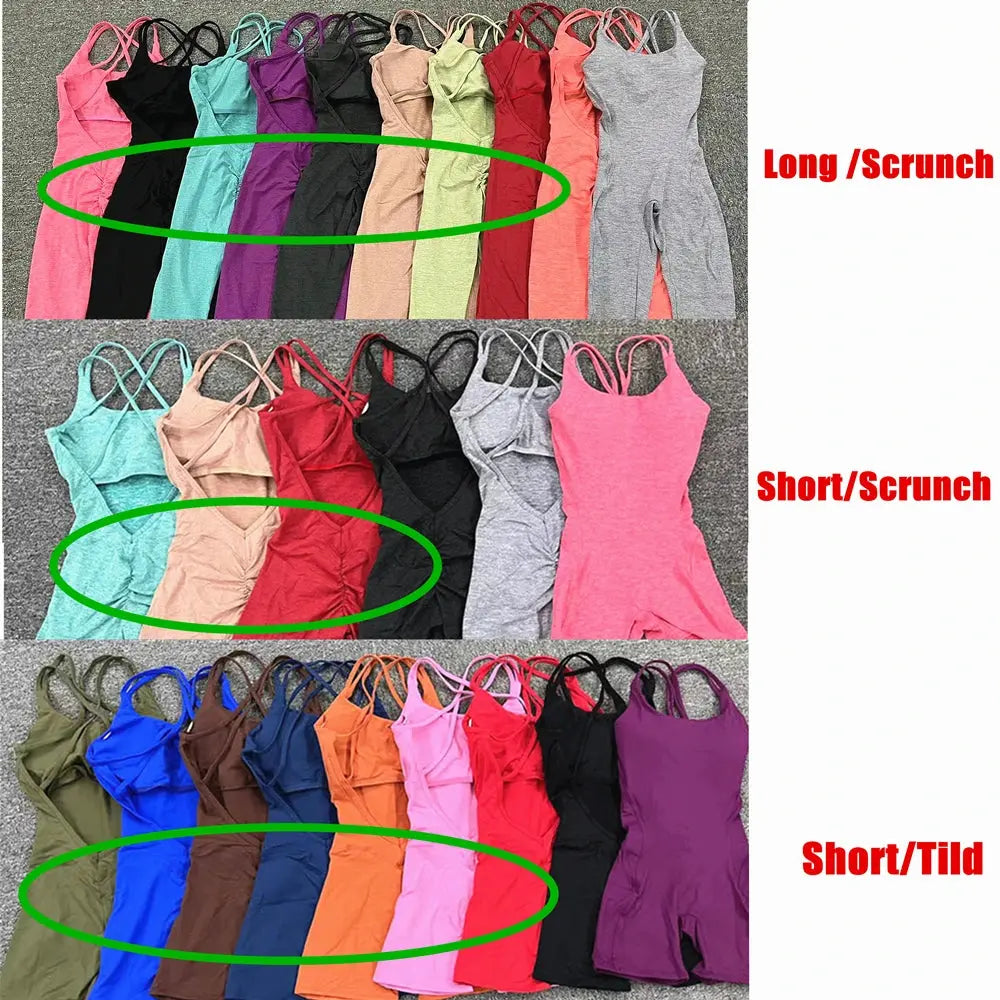 Active Wear Gym Yoga Set Women Fitness Scrunch Legging - BeautiMass