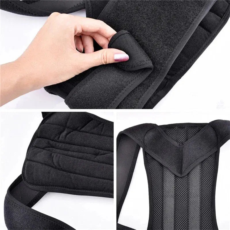 Adjustable Back Support Posture Corrector Lumbar Spine - BeautiMass