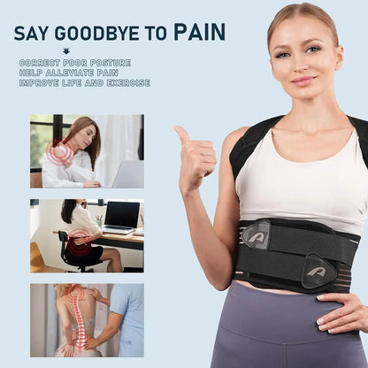 Adjustable Posture Corrector Preventing Protection Pain Relief - BeautiMass