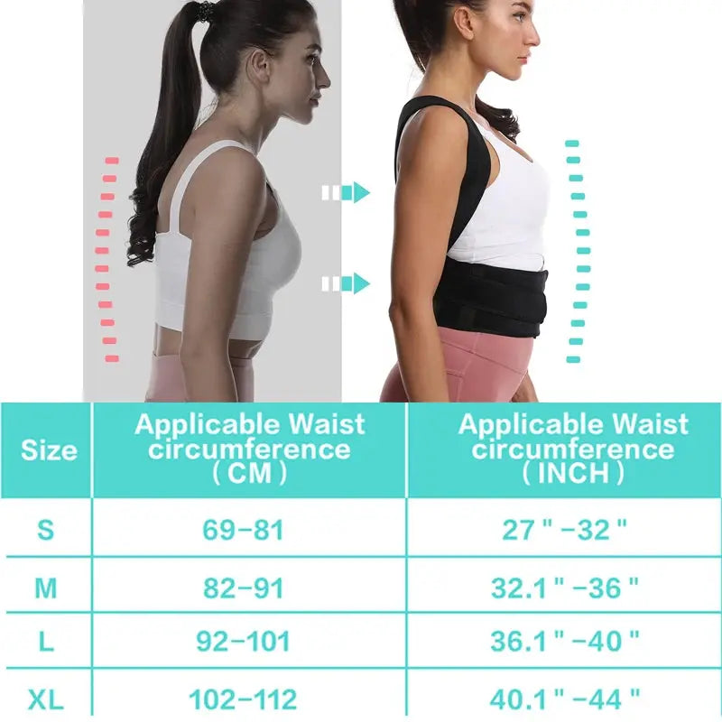 Adjustable Posture Corrector for Womens and Mens - BeautiMass