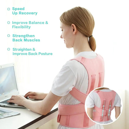 Adjustable Posture Corrector for Womens and Mens - BeautiMass