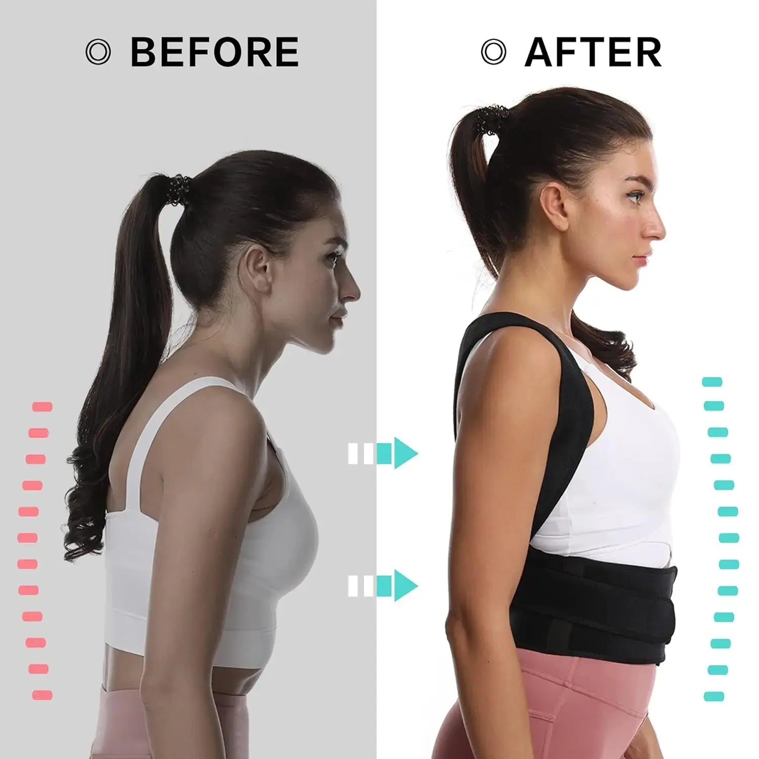 Adjustable Posture Corrector for Womens and Mens - BeautiMass