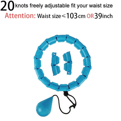 Adjustable Sport Hoops Abdominal Waist Exercise Detachable - BeautiMass