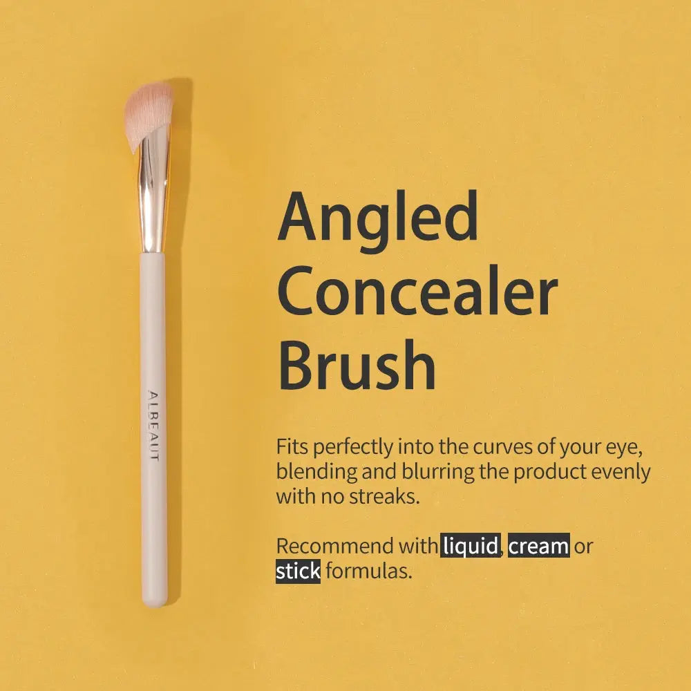 Angled Foundation Concealer Brush Contour - BeautiMass