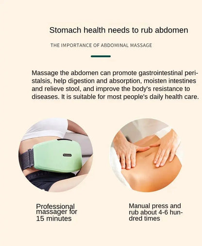 Automatic Stone Kneading Stone Excrement Abdominal Massager - BeautiMass