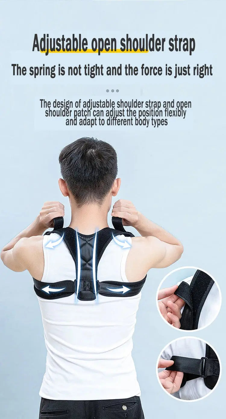 Back Brace Breathable Back Posture Support - BeautiMass