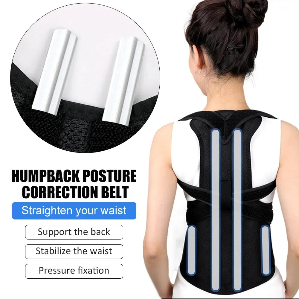 Back Brace Posture Corrector Women Men Improve Posture - BeautiMass