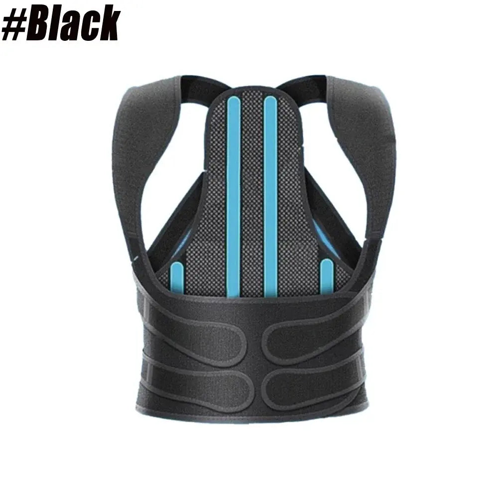 Back Brace and Posture Corrector for Women Men, Adjustable - BeautiMass