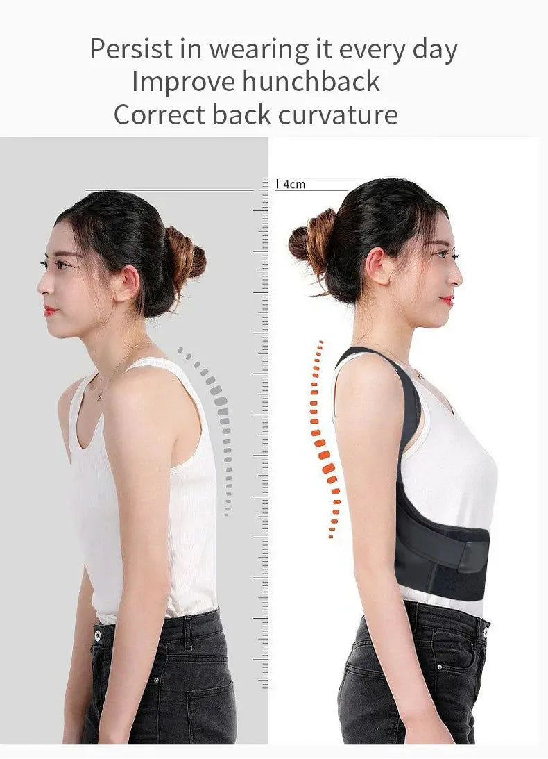 Back Posture Correction Belt Hunchback Corrector Adult - BeautiMass