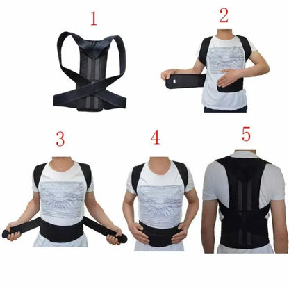 Back Posture Corrector Trainer Pain Relief Neck Shoulder Posture - BeautiMass