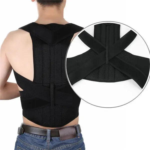 Back Posture Corrector Trainer Pain Relief Neck Shoulder Posture - BeautiMass