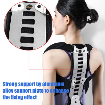 Back Posture Corrector Women Men Adjustable Support - BeautiMass