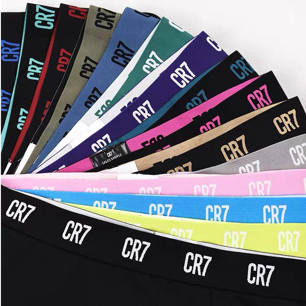 8 pcs/ lot Men's Boxer Shorts CR7 Men Cotton Boxers Sexy Underpants Brand Cristiano Ronaldo - BeautiMass