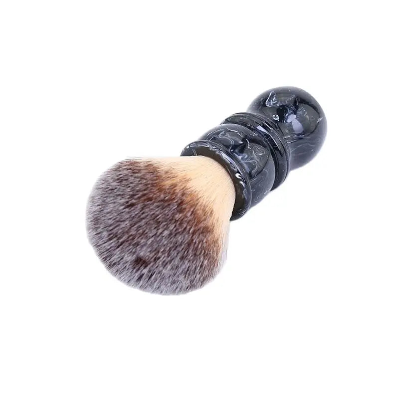 Yaqi 24MM Resin Handle Nylon Men Shaving Barber Beard Face Cleaning Brush - BeautiMass