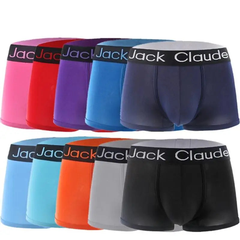 4Pcs Men Underwear Boxer Panties Soft Underpants Boxer Men Calzoncillos homme - BeautiMass