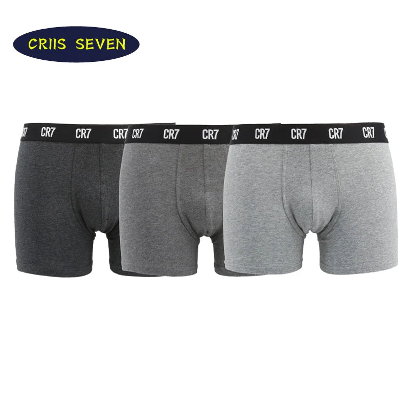 8 pcs/ lot Men's Boxer Shorts CR7 Men Cotton Boxers Sexy Underpants Brand Cristiano Ronaldo - BeautiMass