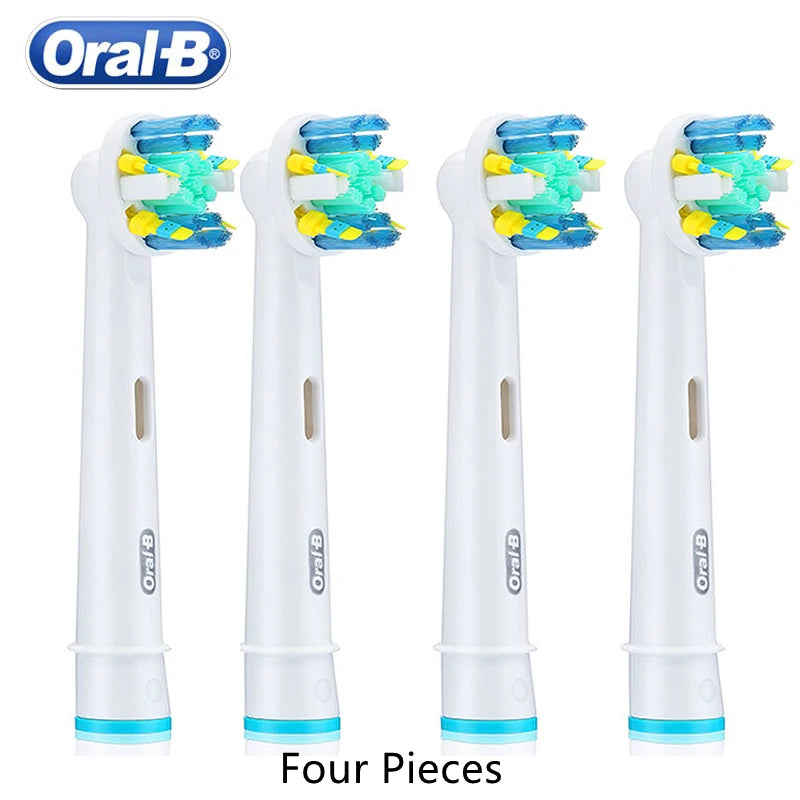 Original Oral B EB25 Replacement Toothbrush Head Soft Bristle Floss Action Brush Head Deep Clean Oral-b Oral Care for Adults BeautiMass