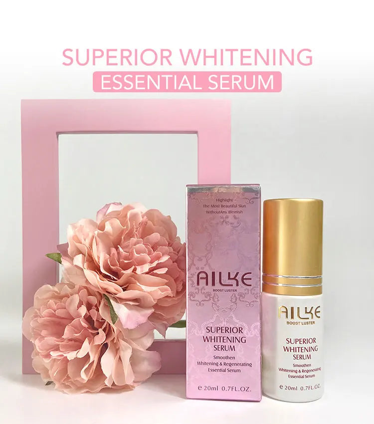 AILKE Brightening Skin Care Set, With Vitamin C, Glutathione, Deep Moisturizing - BeautiMass