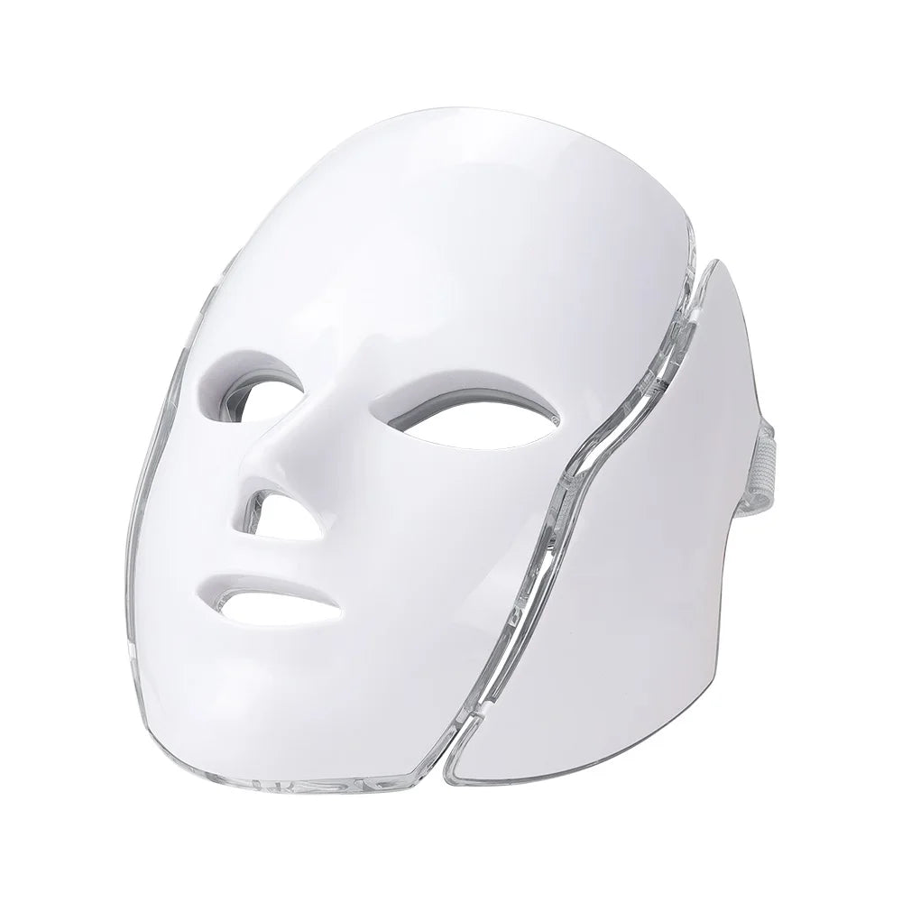 Air Bag-7 Colors Light LED Skin Care Facial Beauty Mask With Neck Skin Rejuvenation - BeautiMass