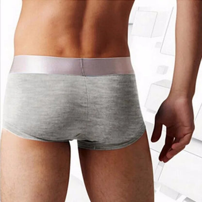 5PCS Men Underwear Cotton Solid Cueca Brand Boxers Cotton Shorts Calzoncillos - BeautiMass