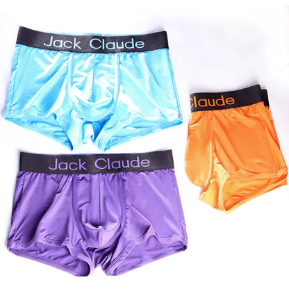 4Pcs Men Underwear Boxer Panties Soft Underpants Boxer Men Calzoncillos homme - BeautiMass