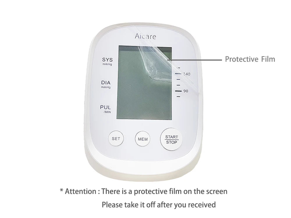 AICARE Digital Tonometer Upper Arm Blood Pressure Monitor - BeautiMass