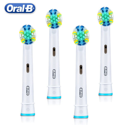 Original Oral B EB25 Replacement Toothbrush Head Soft Bristle Floss Action Brush Head Deep Clean Oral-b Oral Care for Adults BeautiMass