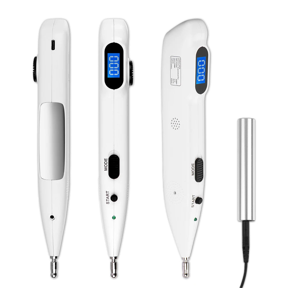 Acupuncture Pen With Digital Display Electro Acupuncture Point Muscle Stimulator - BeautiMass