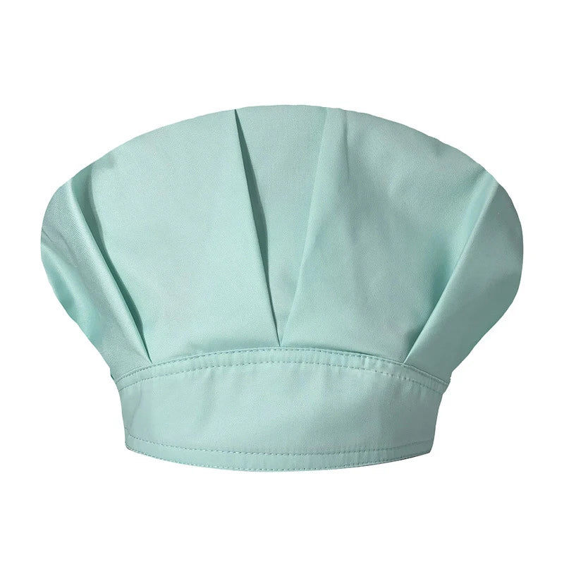 Women Scrubs Hats Unisex Adjustable Cotton Sweatband Cap Head Cover - BeautiMass