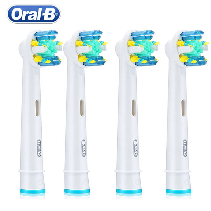 Original Oral B EB25 Replacement Toothbrush Head Soft Bristle Floss Action Brush Head Deep Clean Oral-b Oral Care for Adults BeautiMass