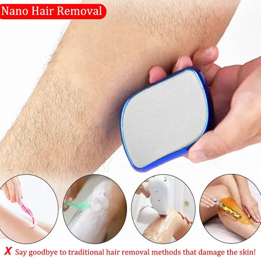 Nano Crystal Epilator Depilatory Gum Man Women's Hair Removal - BeautiMass