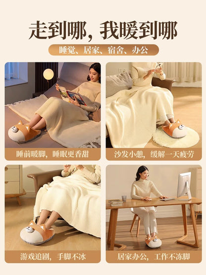 German Fantastic Foot Warming Appliance Winter Sleep Bed Dedicated Office Desk Charging Feet Warmer New Arrival Electric Hot Water Bag BeautiMass