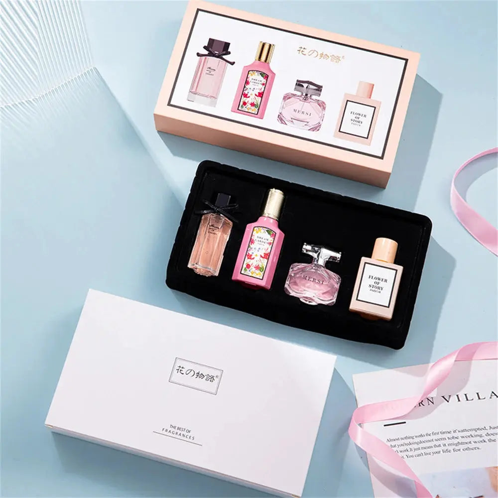 Perfume Women Gift Box Four Piece Set - BeautiMass