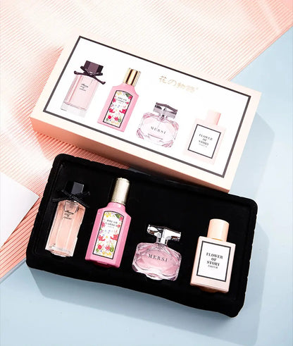 Perfume Women Gift Box Four Piece Set - BeautiMass