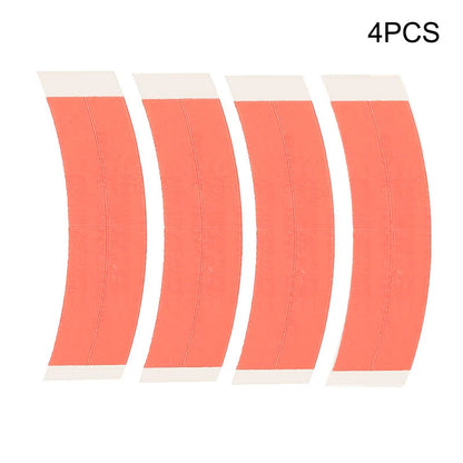 1/4pcs Red Waterproof Supertape Hair Tape Double Side Adhesive Super Tape For Lace Wig Toupee Replacement Styling Tools BeautiMass