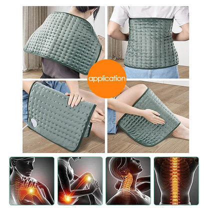 Winter Electric Heating Blanket Washable Heating Pad Heated Mat - BeautiMass