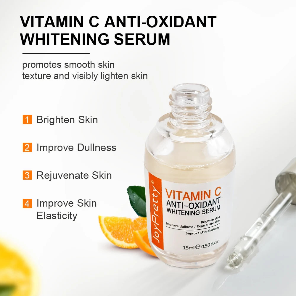 Vitamin C Serum For Face Dark Spots Fading Hyaluronic Acid - BeautiMass