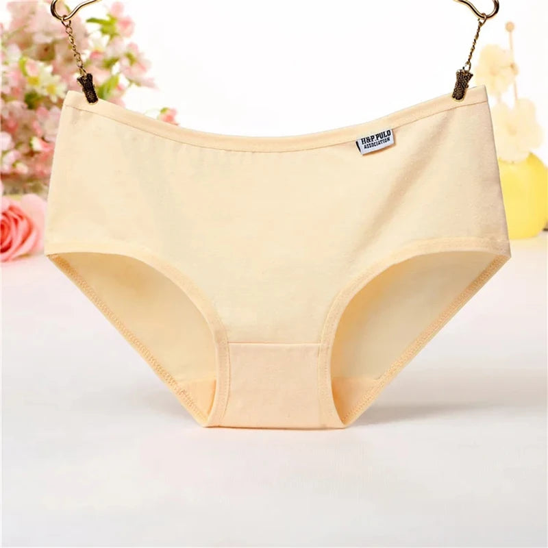 7Pcs Woman Panties For Underwears 100% Cotton Sexy Breathable Soft Lingerie - BeautiMass