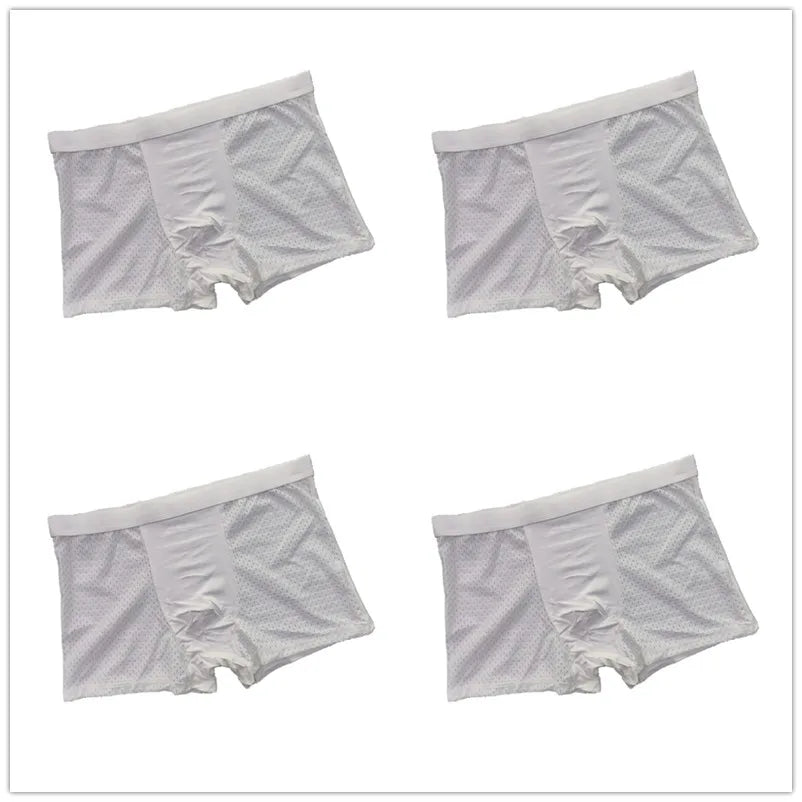 4pcs/lot Men's Panties Underwear Boxers Male Shorts Underpants - BeautiMass