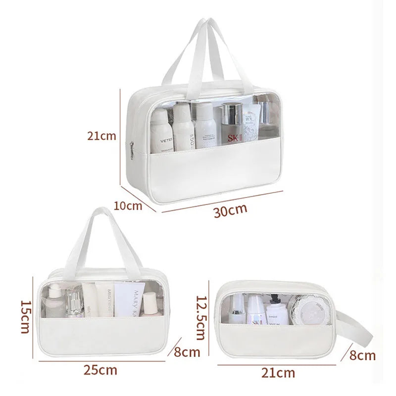 Transparent Makeup Wash Bag Women's Large Capacity - BeautiMass