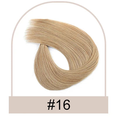 Straight Silk Top Base Topper Swiss Lace Clip In  Women Toupee With Bangs Breathable 100% Real Human Hairpiece Blonde Color Wigs BeautiMass