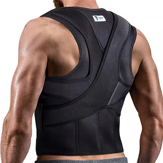 Back Waist Posture Corrector Adjustable Adult Correction Belt - BeautiMass