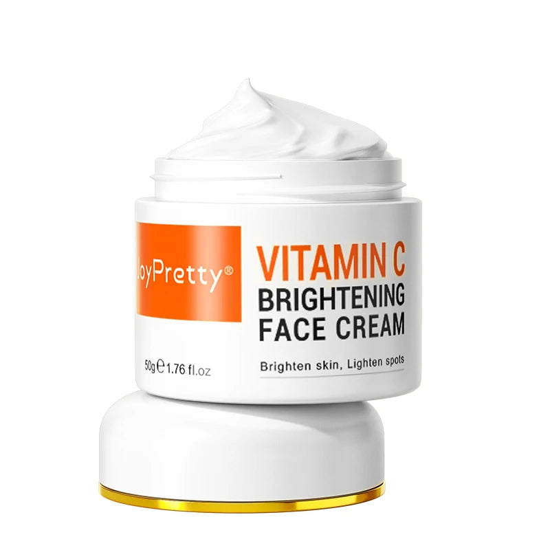 Vitamin C Face Cream Whitening Dark Spots Removal Moisturizing Facial Cream - BeautiMass