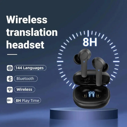 B11 Earphones Voice Translator Device 144 Languages Real Time Earphones Wireless Earbuds - BeautiMass