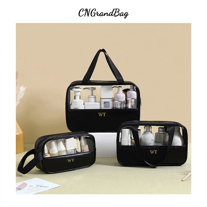 Transparent Makeup Wash Bag Women's Large Capacity - BeautiMass